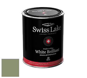 Swiss Lake White Brilliant глубокоматовая краска цвет SL-2688 Absinthe dreams