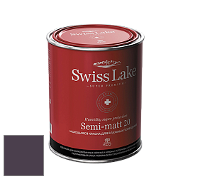 Swiss Lake Semi-matt 20 полуматовая моющаяся краска цвет SL-1859 Purple plumeria