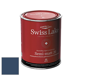 Swiss Lake Semi-matt 20 полуматовая моющаяся краска цвет SL-2097 Melbourne waters