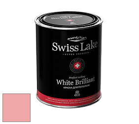Swiss Lake White Brilliant глубокоматовая краска цвет SL-1319 Strawberry mojito
