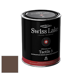 Swiss Lake Tactile 3 глубокоматовая краска цвет NC25-0479 English black tea