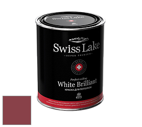 Swiss Lake White Brilliant глубокоматовая краска цвет SL-1401 Plum jam