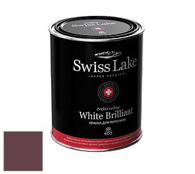 Swiss Lake White Brilliant глубокоматовая краска цвет SL-1700 Love potion