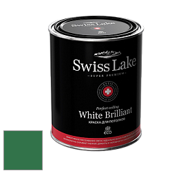 Swiss Lake White Brilliant глубокоматовая краска цвет SL-2513 Deep green