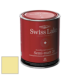 Swiss Lake Semi-matt 20 полуматовая моющаяся краска цвет NCS S 0530-G80Y 