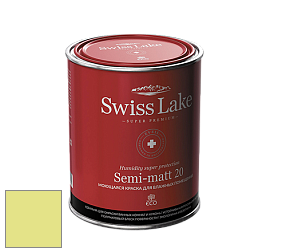 Swiss Lake Semi-matt 20 полуматовая моющаяся краска цвет NCS S 0540-G60Y 