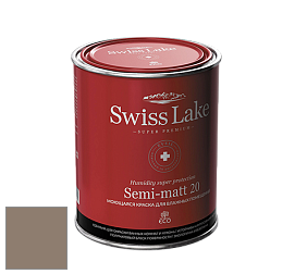 Swiss Lake Semi-matt 20 полуматовая моющаяся краска цвет NC23-0401 Mocca