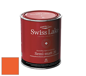 Swiss Lake Semi-matt 20 полуматовая моющаяся краска цвет NCS S 0585-Y60R 