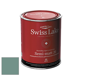 Swiss Lake Semi-matt 20 полуматовая моющаяся краска цвет SL-2407 Forest spring