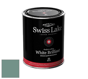 Swiss Lake White Brilliant глубокоматовая краска цвет SL-2407 Forest spring