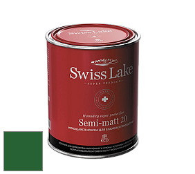Swiss Lake Semi-matt 20 полуматовая моющаяся краска цвет RAL 6002