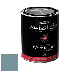 Swiss Lake White Brilliant глубокоматовая краска цвет NC27-0526 Storm lake