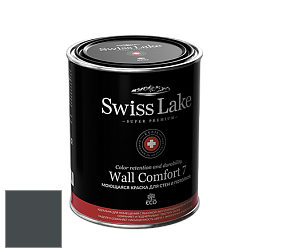 Swiss Lake Wall Comfort 7 матовая краска цвет NC36-0799 Anthracite