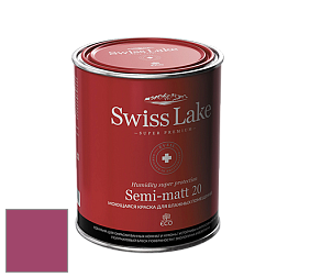 Swiss Lake Semi-matt 20 полуматовая моющаяся краска цвет SL-1389 Berry splash