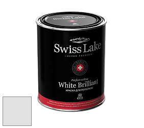 Swiss Lake White Brilliant глубокоматовая краска цвет SL-2932 Misty grey
