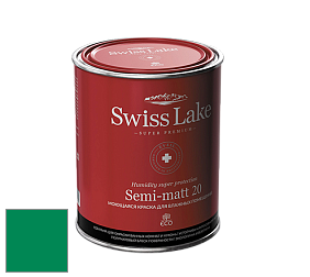 Swiss Lake Semi-matt 20 полуматовая моющаяся краска цвет RAL 6024