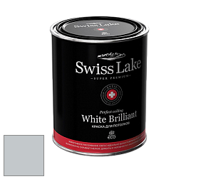 Swiss Lake White Brilliant глубокоматовая краска цвет SL-2953 Stockholm sky