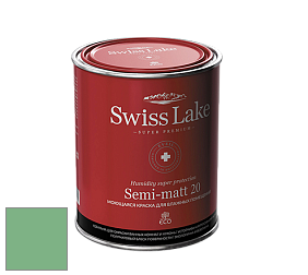 Swiss Lake Semi-matt 20 полуматовая моющаяся краска цвет NCS S 2040-G10Y 