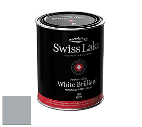 Swiss Lake White Brilliant глубокоматовая краска цвет SL-2954 Swedish robe