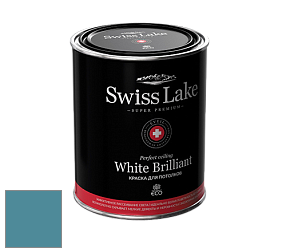 Swiss Lake White Brilliant глубокоматовая краска цвет NC27-0524 Adriatic