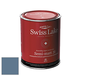 Swiss Lake Semi-matt 20 полуматовая моющаяся краска цвет SL-2109 Mountain stream