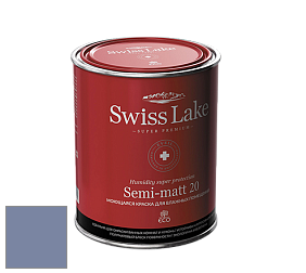 Swiss Lake Semi-matt 20 полуматовая моющаяся краска цвет SL-1955 Smoky grey