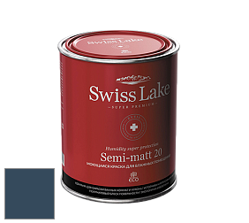 Swiss Lake Semi-matt 20 полуматовая моющаяся краска цвет SL-2090 Shimmering sea