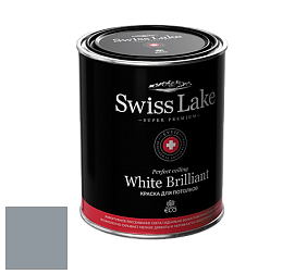 Swiss Lake White Brilliant глубокоматовая краска цвет RAL 7001