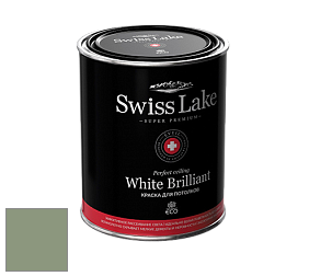 Swiss Lake White Brilliant глубокоматовая краска цвет SL-2694 Hulky green