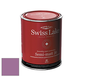 Swiss Lake Semi-matt 20 полуматовая моющаяся краска цвет NCS S 3040-R40B 