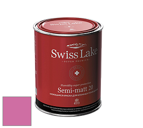 Swiss Lake Semi-matt 20 полуматовая моющаяся краска цвет NCS S 1060-R30B 