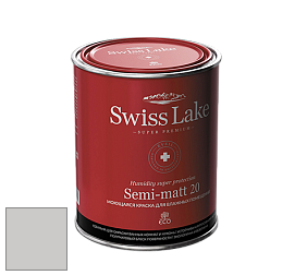Swiss Lake Semi-matt 20 полуматовая моющаяся краска цвет SL-3006 Silver luxury