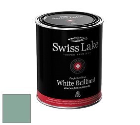 Swiss Lake White Brilliant глубокоматовая краска цвет SL-2665 Laureate wreath