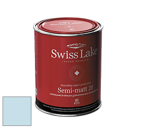 Swiss Lake Semi-matt 20 полуматовая моющаяся краска цвет SL-2263 Bonbon blue