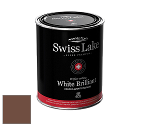 Swiss Lake White Brilliant глубокоматовая краска цвет SL-0676 Deep bronze