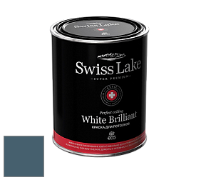 Swiss Lake White Brilliant глубокоматовая краска цвет NC27-0530 Night lake