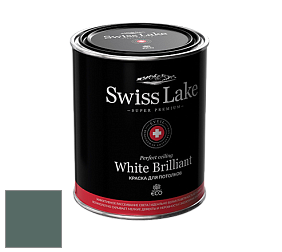Swiss Lake White Brilliant глубокоматовая краска цвет NC37-0835 Night cypress