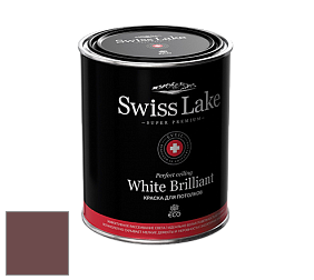 Swiss Lake White Brilliant глубокоматовая краска цвет NC33-0696 Pomegranate