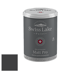 Swiss Lake Matt Pro матовая краска цвет SL-2969 Charcoal smoke