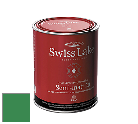 Swiss Lake Semi-matt 20 полуматовая моющаяся краска цвет NCS S 3060-G10Y 
