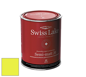 Swiss Lake Semi-matt 20 полуматовая моющаяся краска цвет RAL 1016
