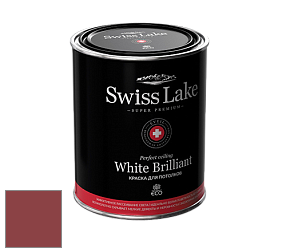 Swiss Lake White Brilliant глубокоматовая краска цвет SL-1402 Pomegranate sauce