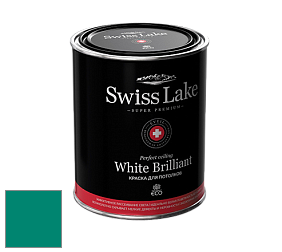 Swiss Lake White Brilliant глубокоматовая краска цвет NCS S 3060-B70G 