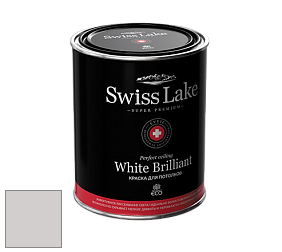 Swiss Lake White Brilliant глубокоматовая краска цвет SL-3005 Gray goose