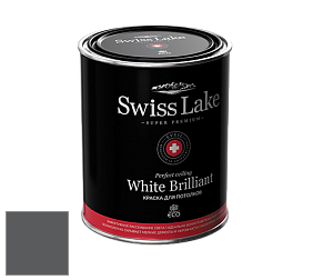 Swiss Lake White Brilliant глубокоматовая краска цвет SL-2798 Midnight hour