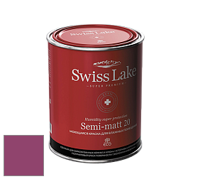 Swiss Lake Semi-matt 20 полуматовая моющаяся краска цвет NCS S 3055-R30B 