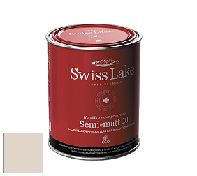 Swiss Lake Semi-matt 20 полуматовая моющаяся краска цвет NC12-0067 Light Haze