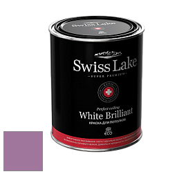 Swiss Lake White Brilliant глубокоматовая краска цвет SL-1841 Extreme mauve