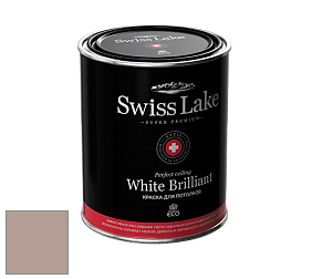 Swiss Lake White Brilliant глубокоматовая краска цвет NC16-0196 Brown leather