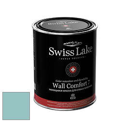 Swiss Lake Wall Comfort 7 матовая краска цвет NC27-0515 Turquoise lake